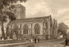 St Mary Magdalen church from Broad Street, Oxford, by John Le Keux 1837 print