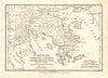 ARGOLIS & SARONIC ISLANDS Salamis Aegina Hydra Agistri Spetses. TARDIEU 1832 map