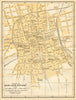 Plano de SAN LUIS POTOSI, Mexico. Mapa de la ciudad. City/town plan 1935