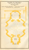 Chapel of the well (Capilla del Pocito) Guadalupe, Mexico City 1935 old map
