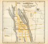 Plano de CUERNAVACA, Mexico. Mapa de la ciudad. City/town plan 1935 old