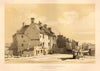 Old houses opposite the Barony Church (Hall), Glasgow. Removed 1844 1848 print