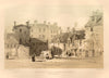 Back view of the old baronial hall, Gorbals, existing in 1846, Glasgow 1848