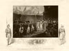 Surrender of Tipu Sultan's sons. Mysore. Cornwallis 1791. TALLIS c1855 print