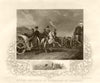 Death of Dhondia Wagh, Battle of Konagal or Conaghalli 1800. India. TALLIS c1855
