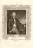 Robert, First Baron Clive of India (1725-1774). TALLIS c1855 old antique print
