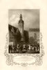 Leipzig. Russian Tsar Alexander I Austrian Emperor Francis I 1813. TALLIS c1855