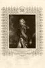 Vice Admiral Horatio Nelson. After Hoppner. TALLIS c1855 old antique print