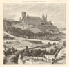 The Alcazar of Segovia. Spain. Palaces 1885 old antique vintage print picture