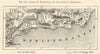 Vegetation zones, coast of Andalusia. Gibraltar-Malaga-Almeria. Sketch map 1885
