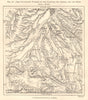 Garonne, Ariege & Hers convergent valleys Toulouse Haute-Garonne Sketch map 1885