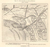 Aigues-Mortes lagoons. Étang Marette Ville Repausset Ponent Gard Sketch map 1885