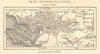 Poitou Gulf. La Rochelle & Ile de Ré. Vendée. Charente-Maritime. Sketch map 1885