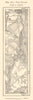 Nort-sur-Erdre - Sucé - Carquefou. Loire-Atlantique. Sketch map. SMALL 1885