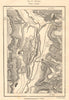 Botzen. Bolzano & environs. Italy. Sketch map 1885 old antique plan chart