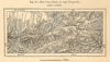 The Coal Basin of the Upper Sil. Jiu Valley. Romania. Sketch map 1885 old