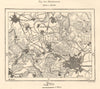 Birmingham West Midlands West Bromwich Wolverhampton Walsall. Sketch map 1885