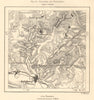 Salisbury & Stonehenge. Amesbury Old Sarum. Wiltshire. Sketch map 1885