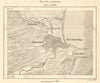 Aberdeen & environs plan. Aberdeenshire. Scotland. Sketch map 1885 old
