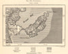 Stornoway, Lewis & Harris. Point. Eye Peninsula. Scotland. Sketch map 1885
