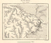 Bransk. Bryansk & environs. Russia. Sketch map 1885 old antique plan chart