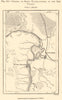 Don valley Ovrags, or Dried Water-Courses. Kachalinskaya Russia. Sketch map 1885
