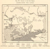 Don Basin ethnic. Rittich. Ukraine. Russia Germans Bulgarians. Sketch map 1885