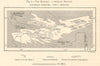 Han-Hai. Dried up sea-bed. North West China. Qinghai. Kokonor. Sketch map 1885
