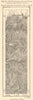 Terek Valley. Vladikavkaz-Ananuri Route. Russia Georgia. Sketch map 1885