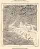 Akhmeti (Akhmeta), Telavi & Afazan (Alazani) valley, Georgia. Sketch map 1885