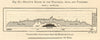 Tian Shan, Alps & Pyrenees cross section. Kyrgyzstan China. SMALL 1885 print