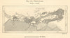 Tentiak-sor, Proran Kourotchkin, Caspian Sea. Kazakhstan. Sketch map 1885