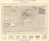 River Ili basin ethnic groups. Kuldzha (Yining) China Kazakhstan Sketch map 1885