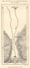 Saripul & Sheberghan. Sari River valley, Afghanistan. Sketch map 1885 old