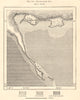 Krasnodovsk or Turkmenbashi Gulf, Caspian Sea, Turkmenistan. Sketch map 1885