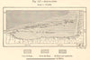 Gorgan Gulf & Ashooradeh island, Caspian Sea. Iran. Sketch map. SMALL 1885