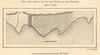 River Yenisei, river bank drift ice, Siberia. Russia. Sketch map. SMALL 1885
