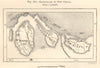 Lyakhovsky Islands, East Siberian & Laptev Sea, Siberia. Russia. Sketch map 1885