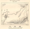 Yung (Yongjiang) river. Ningbo & Tsinhai (Zhenhai), China. Sketch map 1885