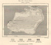 Great Chagos Bank. British Indian Ocean Territory. Eagle Danger. Sketch map 1885