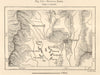 Manipur Basin. Imphal & environs. India. Sketch map 1885 old antique chart