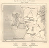 Pulo Pinang & Wellesley. Penang Island Seberang Perai Malaysia. Sketch map 1885