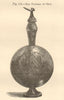 Red Pottery of Siut. Asyut Assiut. Egypt. Decorative. SMALL 1885 old print
