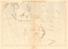 Australia and Neighbouring Archipelagoes. Australasia Melanesia 1886 old map