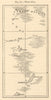 Weld-R'ir. Algeria. Touggourt. SMALL sketch map 1886 old antique chart