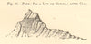 Pene: Piz a Lun de Guscha; after Coaz. Switzerland. SMALL. Mountains 1886