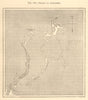 Grotto of Adelsberg. Slovenia. Postojna. Sketch map 1886 old antique chart