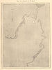 Grotto of Planina. Slovenia. Sketch map 1886 old antique chart