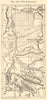 The Igharghar. Libya. Ghadames. Sketch map 1886 old antique plan chart