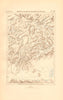 Ancient Glaciers of the Adige valley. Italy. South Tyrol. Lake Garda 1886 map